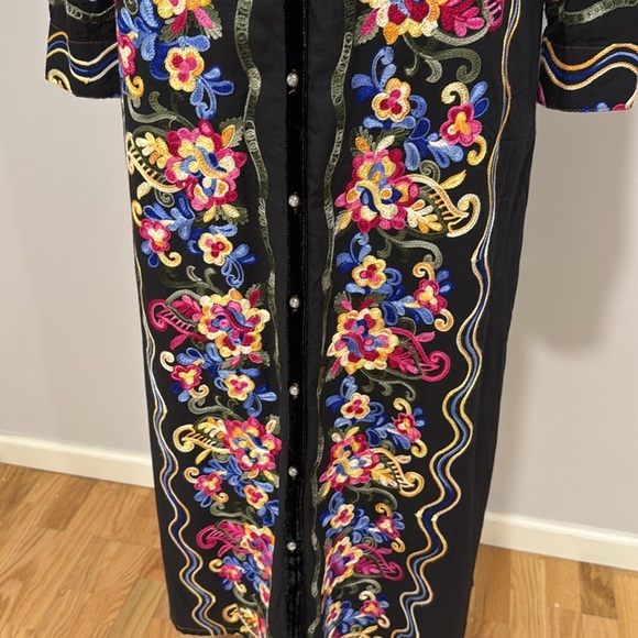 Soft Surroundings Phillipa Embroidered Maxi Dress - Picture 5 of 7